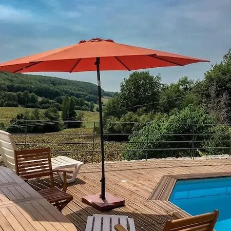 Villa ✰chaleureuse Quercynoise Avec Piscine & Jolie Vue✰