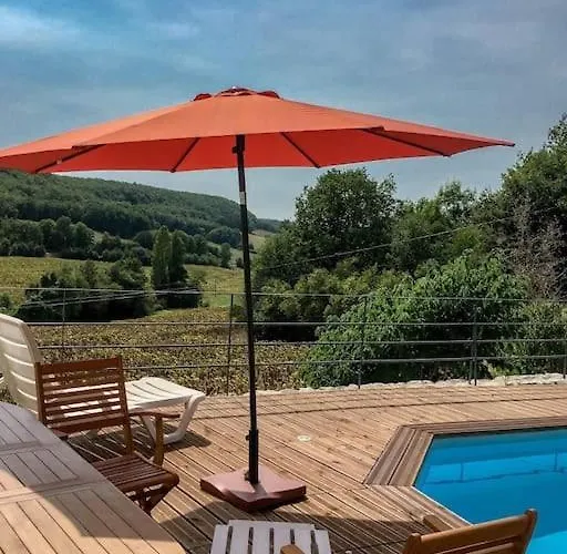 Villa ✰chaleureuse Quercynoise Avec Piscine & Jolie Vue✰