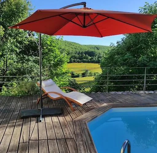 ✰chaleureuse Quercynoise Avec Piscine & Jolie Vue✰ * Floressas